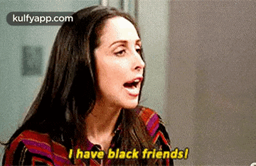 Scene from black-ish: 'I have black friends!'